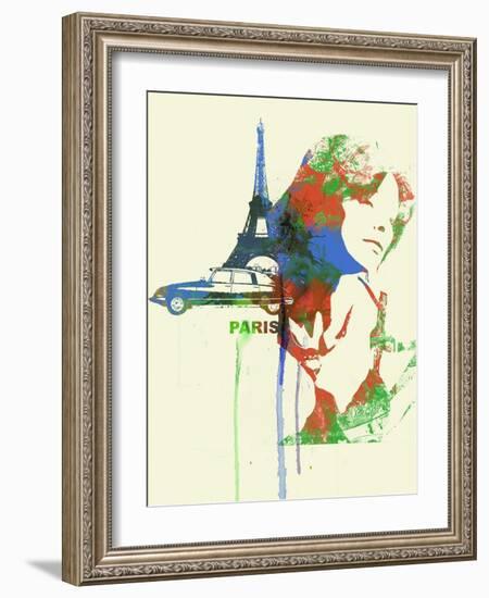 Paris Romance-NaxArt-Framed Art Print