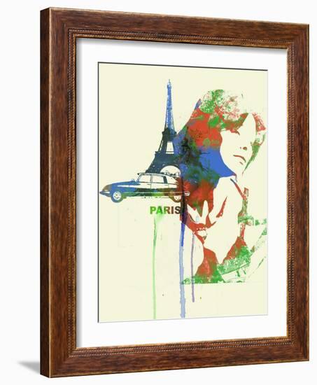 Paris Romance-NaxArt-Framed Art Print