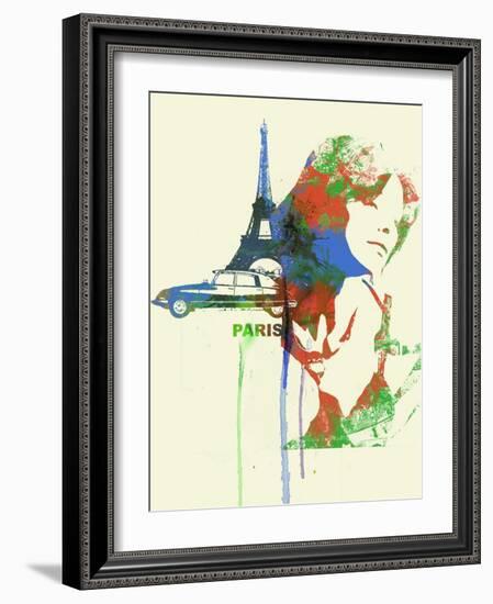 Paris Romance-NaxArt-Framed Art Print