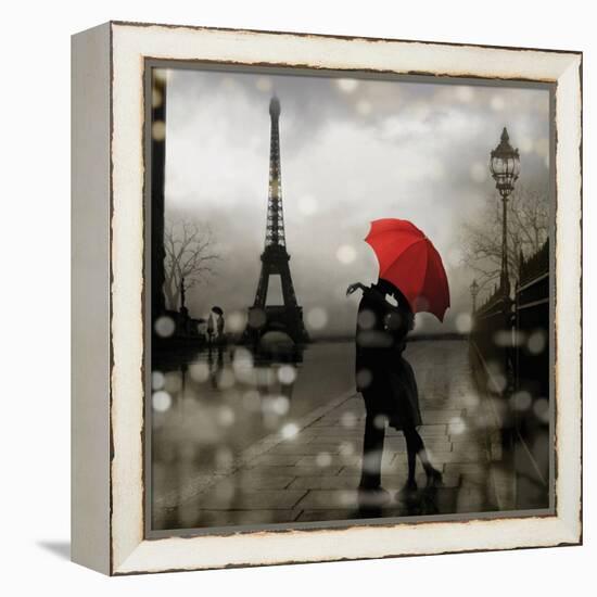 Paris Romance-Kate Carrigan-Framed Stretched Canvas