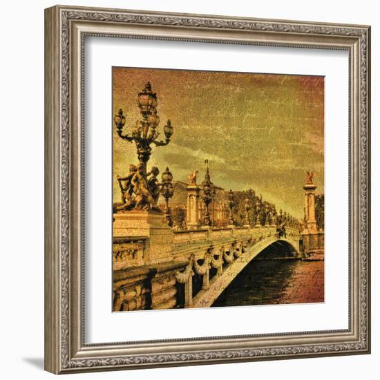 Paris Romance-Julia Casey-Framed Art Print