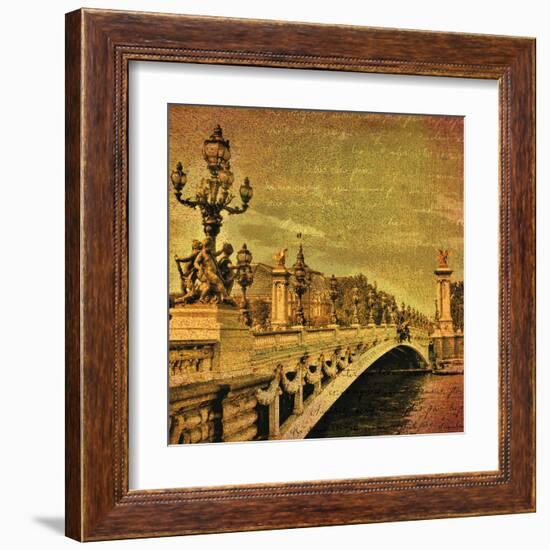 Paris Romance-Julia Casey-Framed Art Print