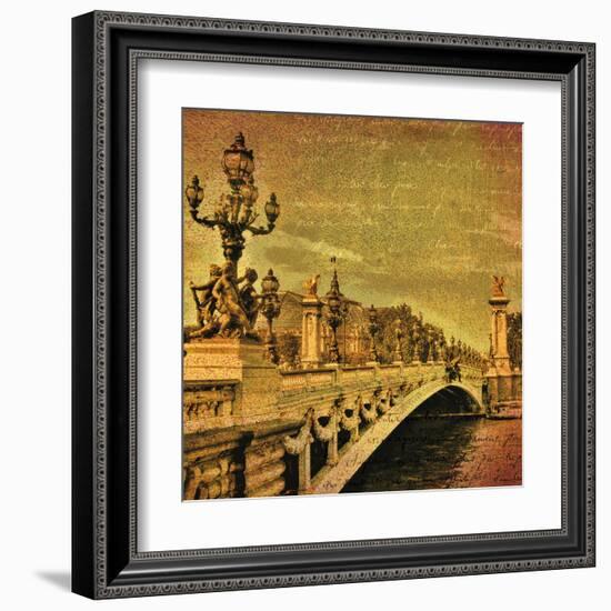 Paris Romance-Julia Casey-Framed Art Print