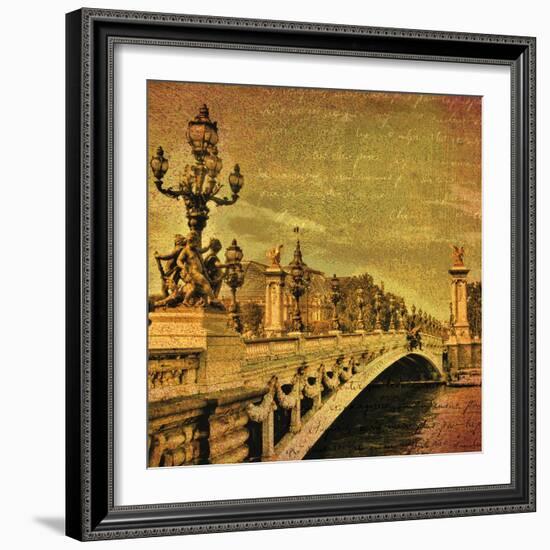 Paris Romance-Julia Casey-Framed Art Print