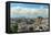 Paris Rooftop View with City Skyline.-Songquan Deng-Framed Premier Image Canvas