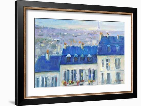 Paris Rooftop-Allayn Stevens-Framed Art Print