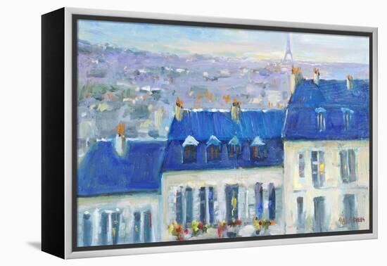 Paris Rooftop-Allayn Stevens-Framed Stretched Canvas