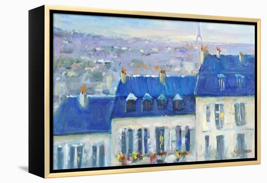 Paris Rooftop-Allayn Stevens-Framed Stretched Canvas