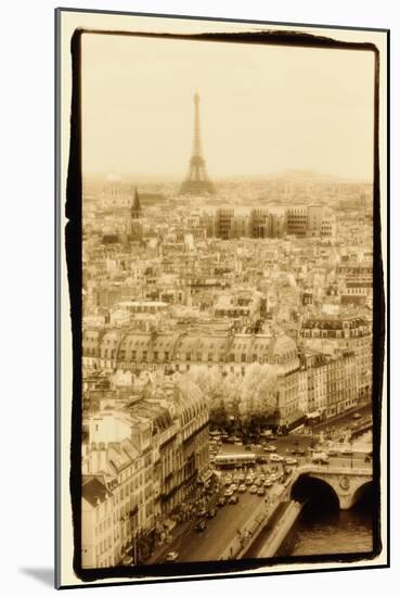 Paris Rooftops, France-Theo Westenberger-Mounted Art Print