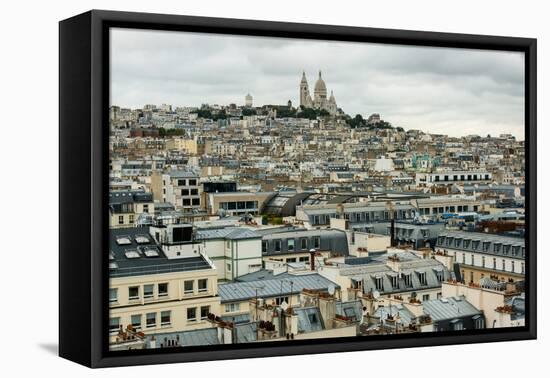 Paris Rooftops II-Erin Berzel-Framed Premier Image Canvas