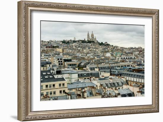 Paris Rooftops II-Erin Berzel-Framed Photographic Print