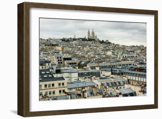 Paris Rooftops II-Erin Berzel-Framed Photographic Print