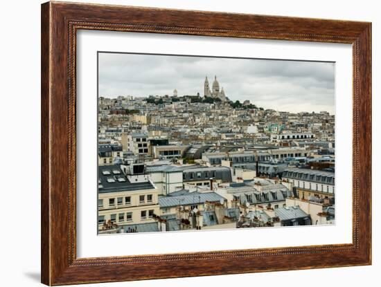 Paris Rooftops II-Erin Berzel-Framed Photographic Print