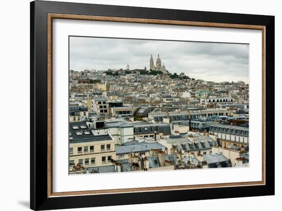 Paris Rooftops II-Erin Berzel-Framed Photographic Print