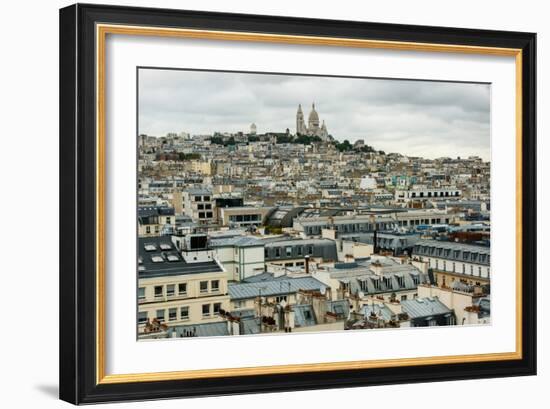 Paris Rooftops II-Erin Berzel-Framed Photographic Print