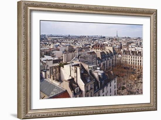 Paris Rooftops III-Rita Crane-Framed Photographic Print