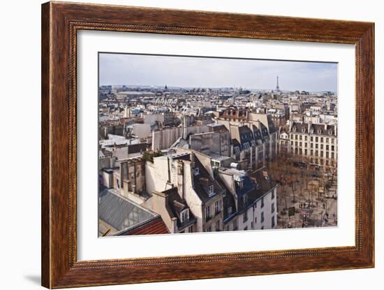 Paris Rooftops III-Rita Crane-Framed Photographic Print