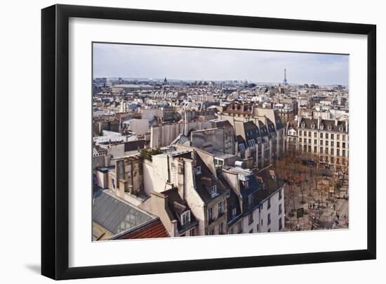 Paris Rooftops III-Rita Crane-Framed Photographic Print