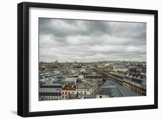 Paris Rooftops III-Erin Berzel-Framed Photographic Print