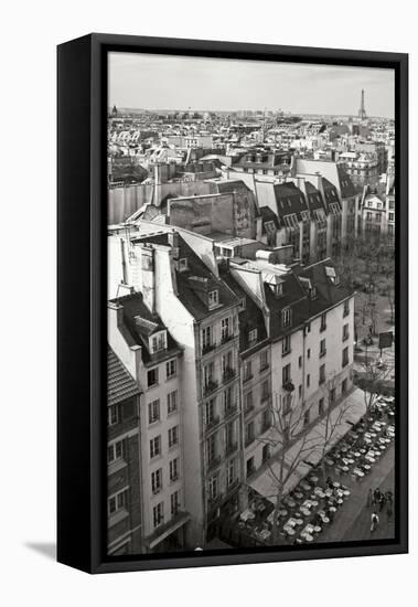 Paris Rooftops V-Rita Crane-Framed Premier Image Canvas