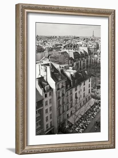 Paris Rooftops V-Rita Crane-Framed Photographic Print