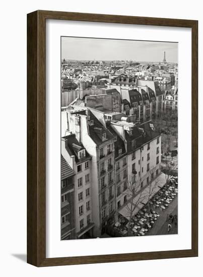 Paris Rooftops V-Rita Crane-Framed Photographic Print