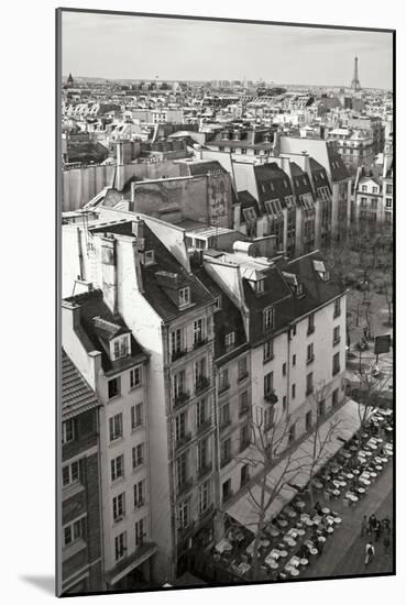 Paris Rooftops V-Rita Crane-Mounted Photographic Print