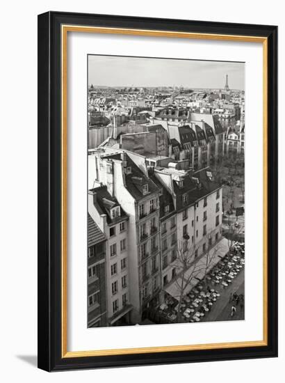 Paris Rooftops V-Rita Crane-Framed Photographic Print