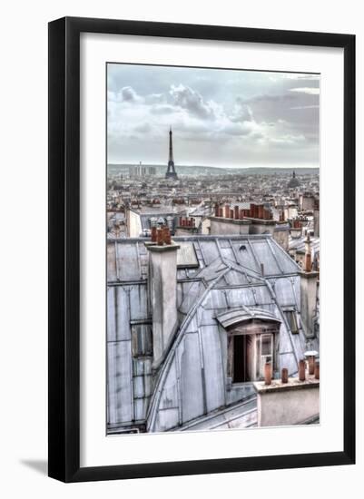 Paris Rooftops-Assaf Frank-Framed Giclee Print