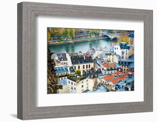 Paris Rooftops-Sonja Quintero-Framed Photographic Print