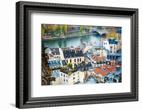 Paris Rooftops-Sonja Quintero-Framed Photographic Print