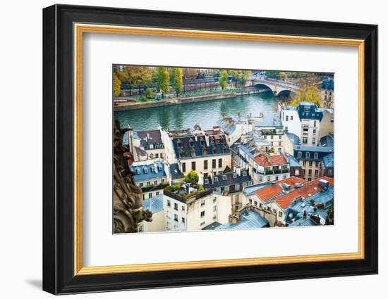 Paris Rooftops-Sonja Quintero-Framed Photographic Print