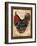 Paris Rooster II-Jennifer Garant-Framed Giclee Print