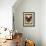 Paris Rooster II-Jennifer Garant-Framed Giclee Print displayed on a wall