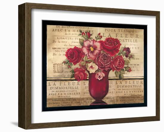 Paris Rose II-Kimberly Poloson-Framed Art Print