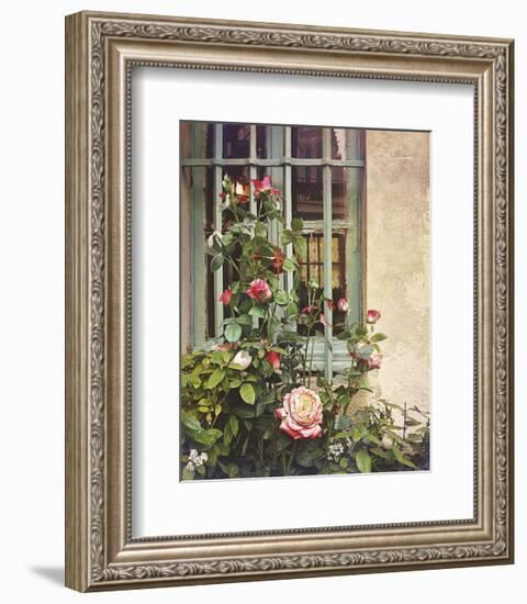 Paris Roses-Dawne Polis-Framed Art Print