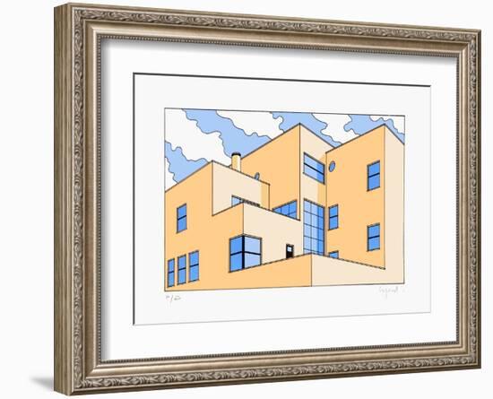 Paris, Rue Mallet-Stevens 02-Jean-Pierre Lyonnet-Framed Limited Edition