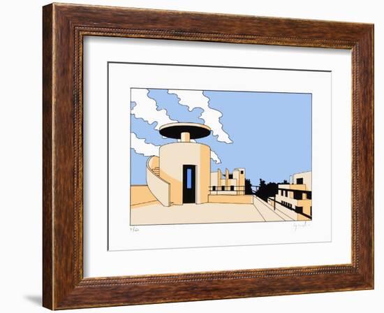 Paris, Rue Mallet-Stevens 03-Jean-Pierre Lyonnet-Framed Limited Edition