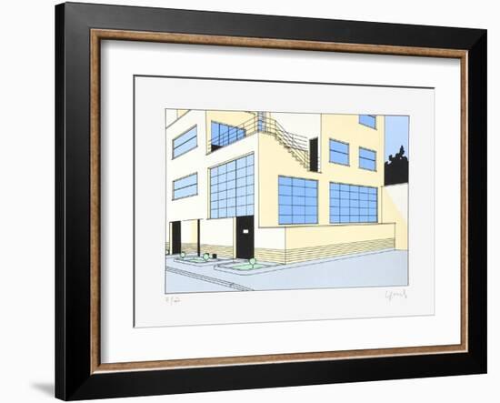 Paris, Rue Mallet-Stevens 05-Jean-Pierre Lyonnet-Framed Limited Edition