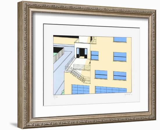 Paris, Rue Mallet-Stevens 07-Jean-Pierre Lyonnet-Framed Limited Edition