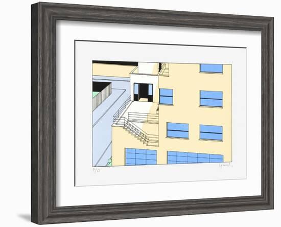 Paris, Rue Mallet-Stevens 07-Jean-Pierre Lyonnet-Framed Limited Edition