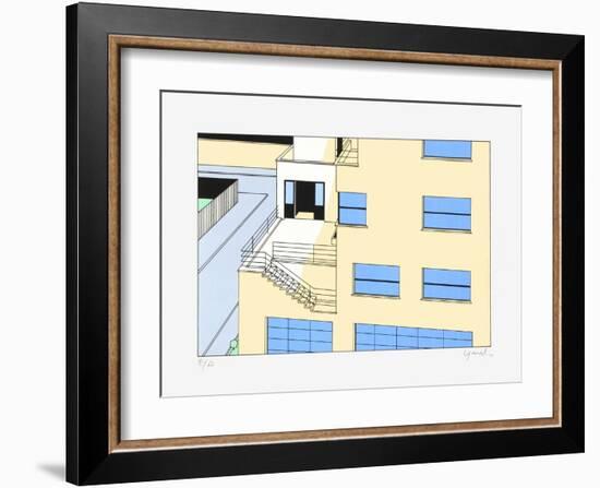 Paris, Rue Mallet-Stevens 07-Jean-Pierre Lyonnet-Framed Limited Edition