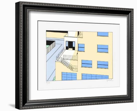 Paris, Rue Mallet-Stevens 07-Jean-Pierre Lyonnet-Framed Limited Edition