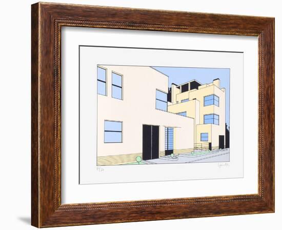 Paris, Rue Mallet-Stevens 08-Jean-Pierre Lyonnet-Framed Limited Edition