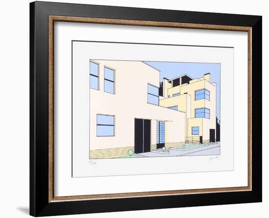 Paris, Rue Mallet-Stevens 08-Jean-Pierre Lyonnet-Framed Limited Edition