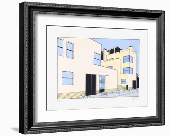 Paris, Rue Mallet-Stevens 08-Jean-Pierre Lyonnet-Framed Limited Edition