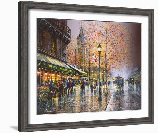 Paris, Saint-Germain-des-Pres-Guy Dessapt-Framed Giclee Print