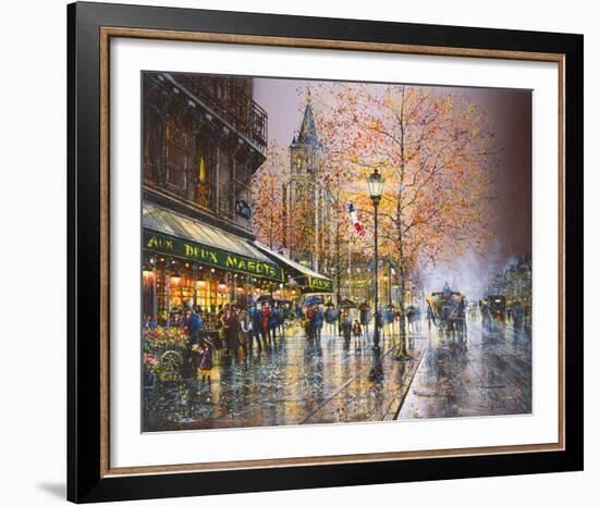 Paris, Saint-Germain-des-Pres-Guy Dessapt-Framed Giclee Print