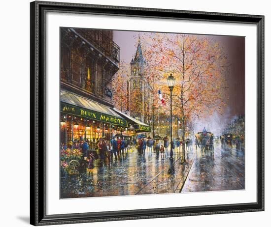 Paris, Saint-Germain-des-Pres-Guy Dessapt-Framed Giclee Print