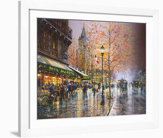 Paris, Saint-Germain-des-Pres-Guy Dessapt-Framed Giclee Print